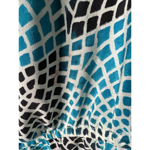 Tolani Mosaic Pattern Silk Swim Cover XS - Picture 7 of 7